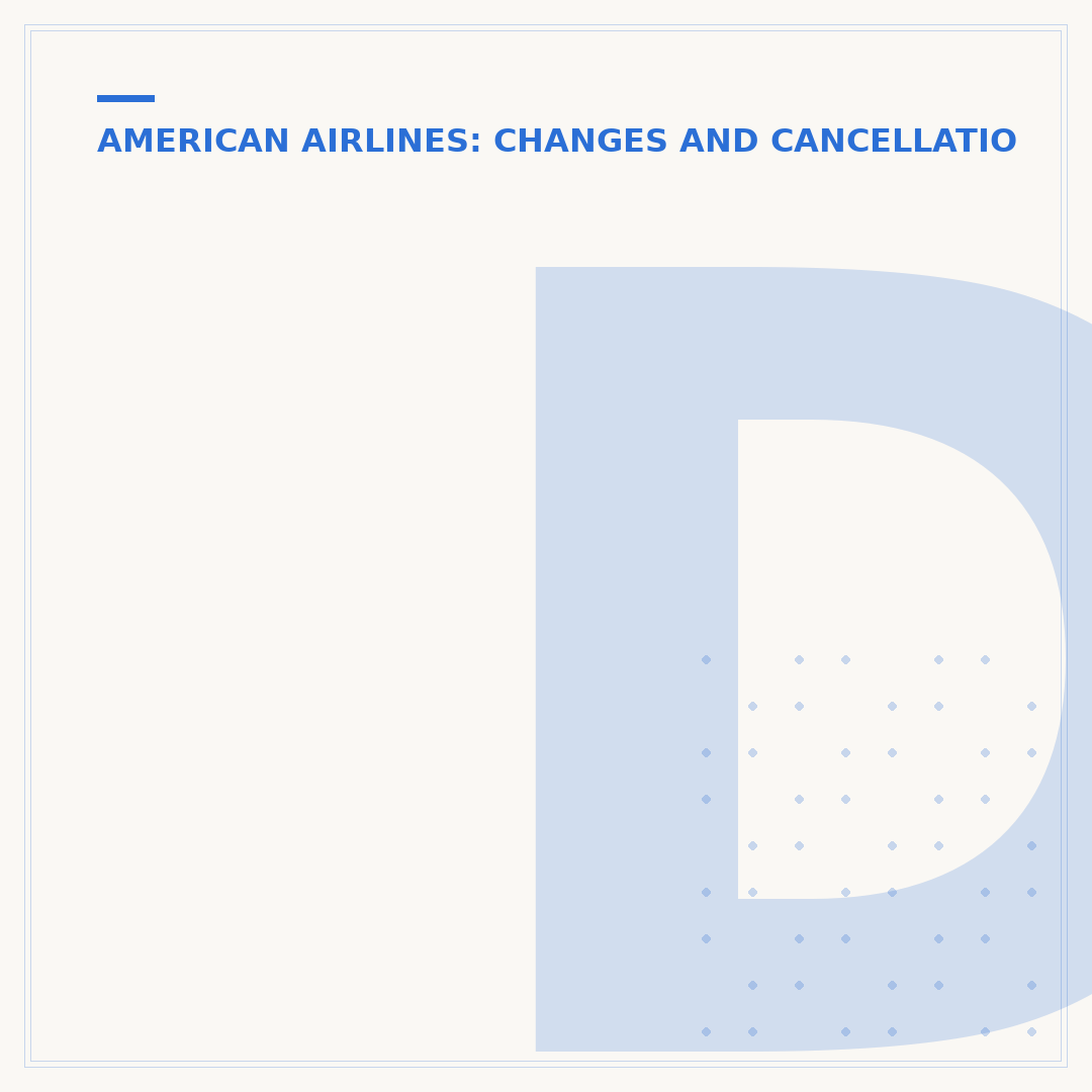 Does American Airlines Give Credit If You Cancel a Flight?
