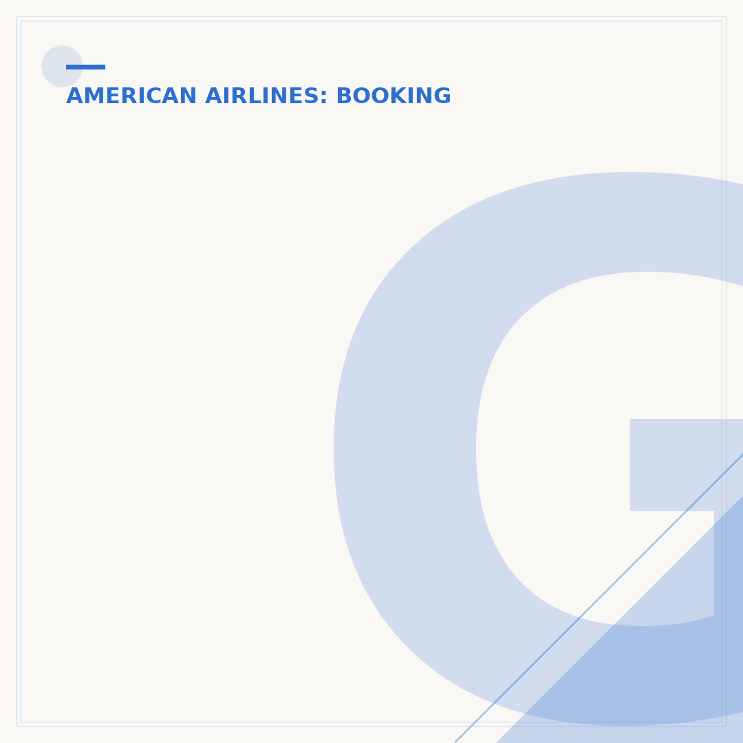 Get Your American Airlines Flight Itinerary Online