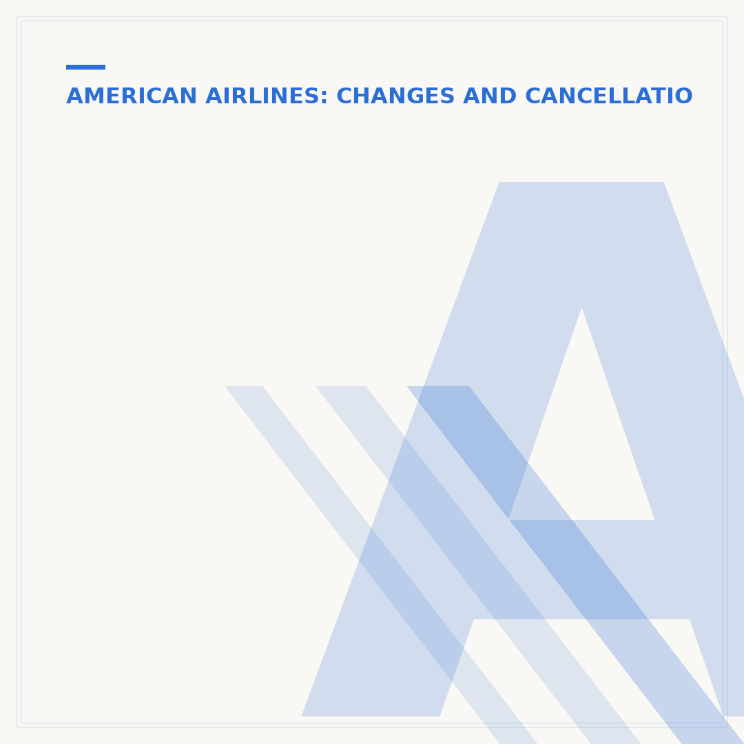 American Airlines Same Day Flight Change Policy Explained