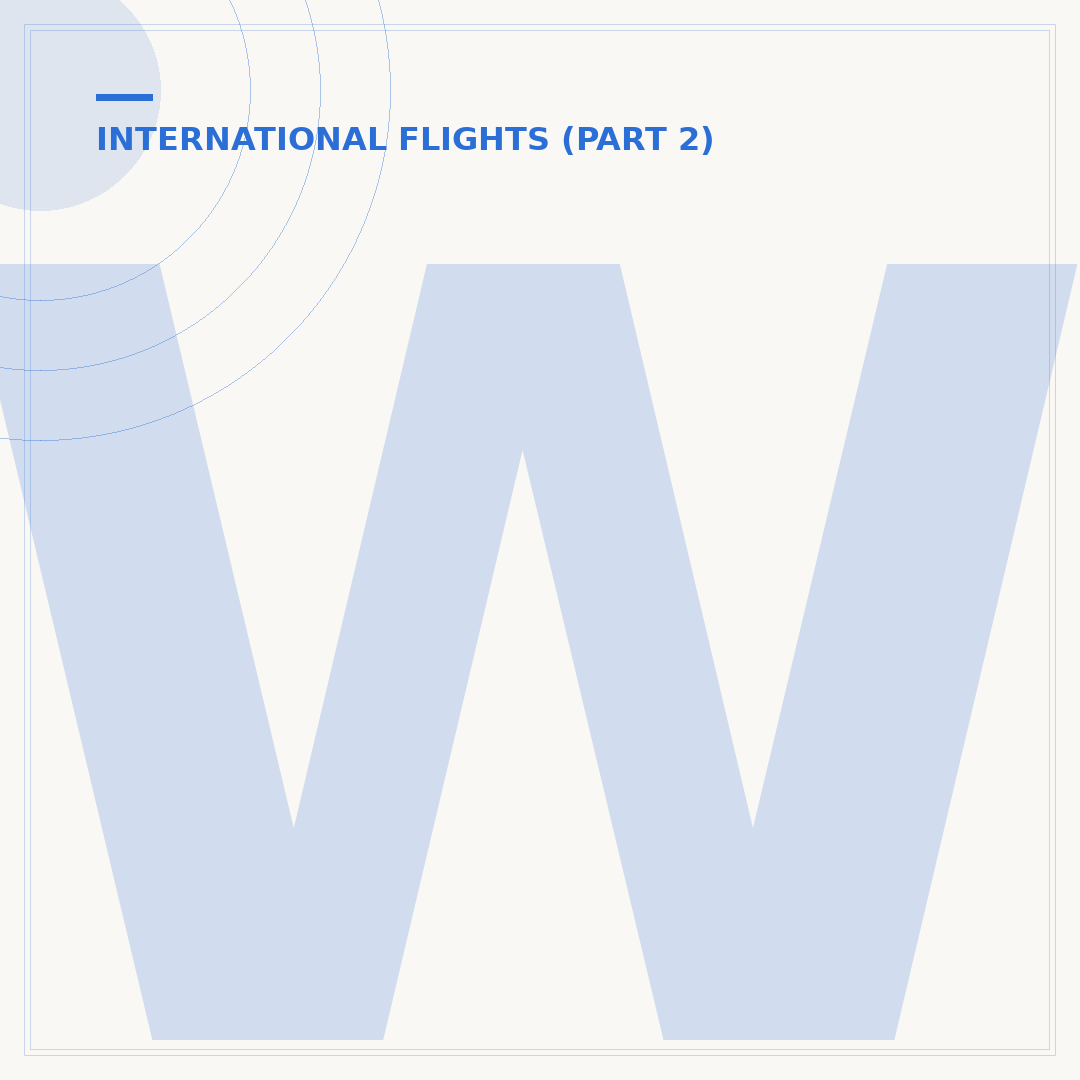 When Is It Best to Book an International Flight?