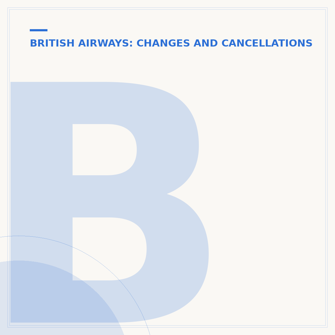 British Airways Flight Change Costs: What You Need to Know