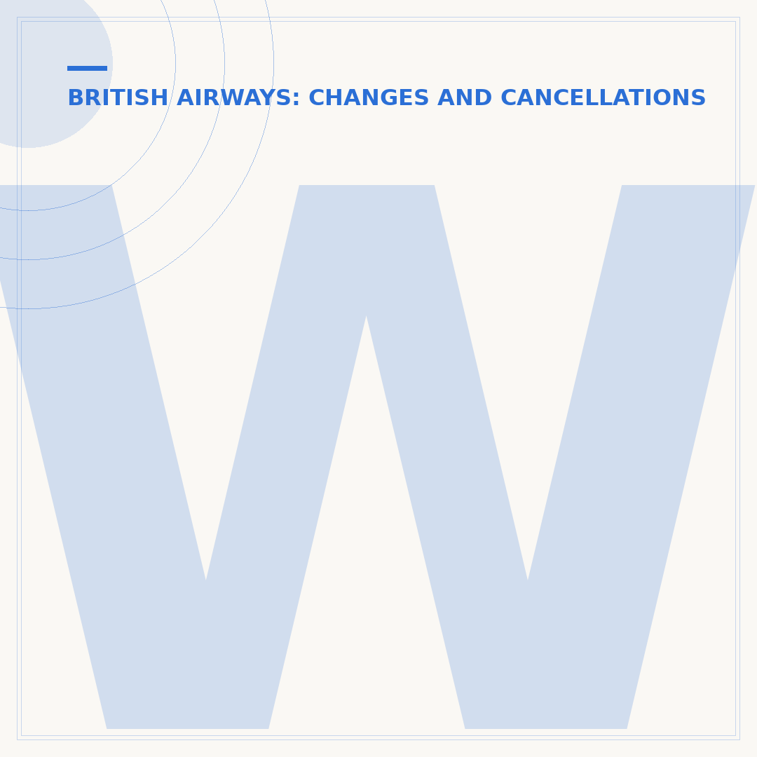 Why Did My British Airways Flight Cancel?