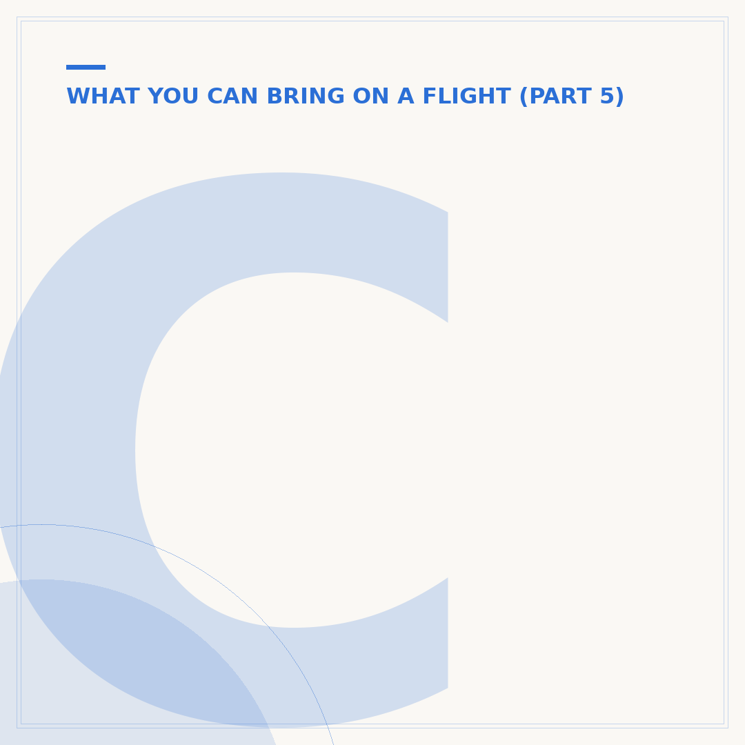 Can I Take Oil in Flight? TSA Rules Explained