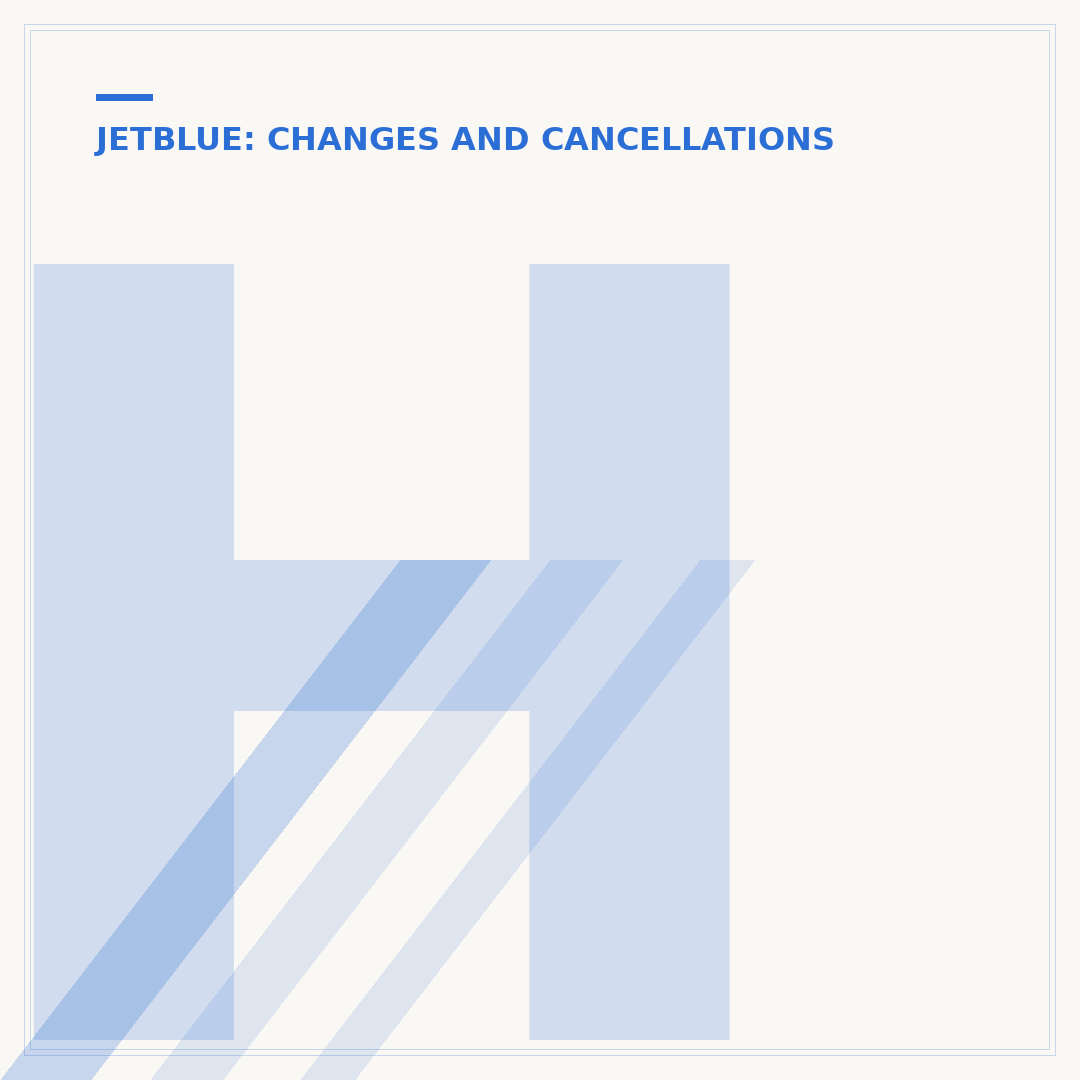 How Late Can I Cancel a JetBlue Flight?