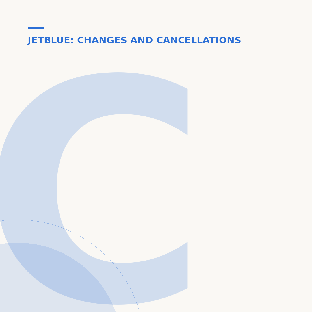 Can I Cancel a JetBlue Flight Online?