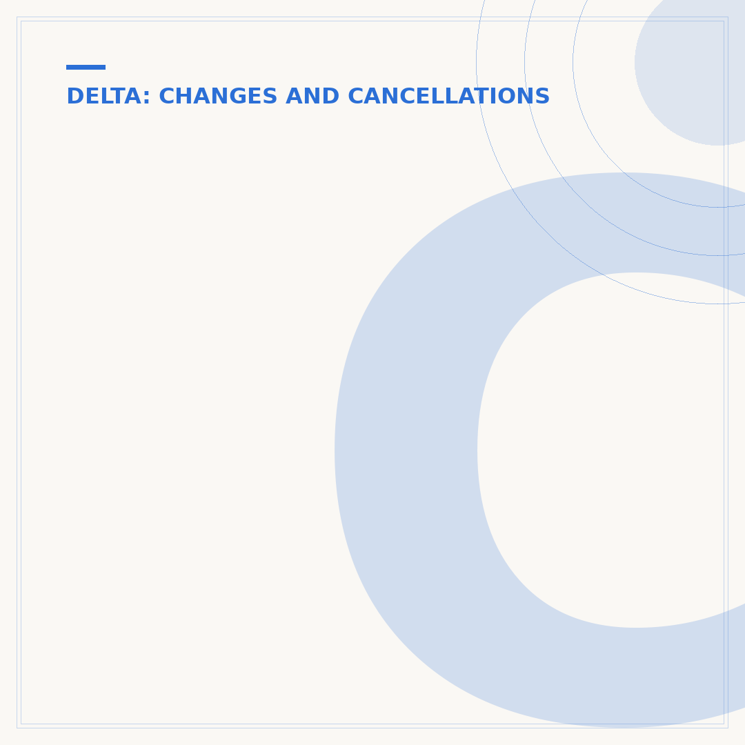 Can You Cancel a Non-Refundable Delta Flight?