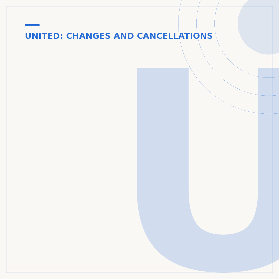 United Flights: Can I Cancel One Person on My Reservation?