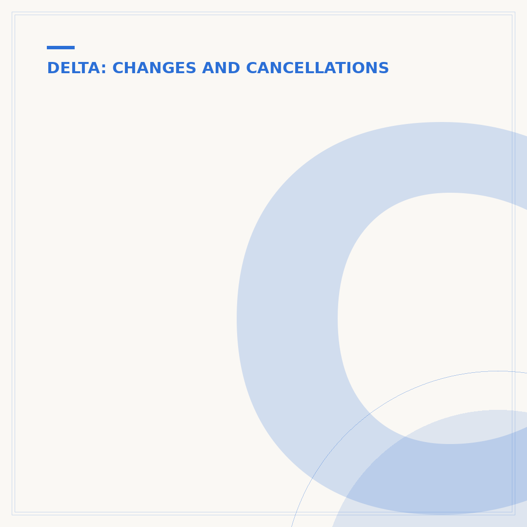 Can You Change a Non-Refundable Delta Flight?