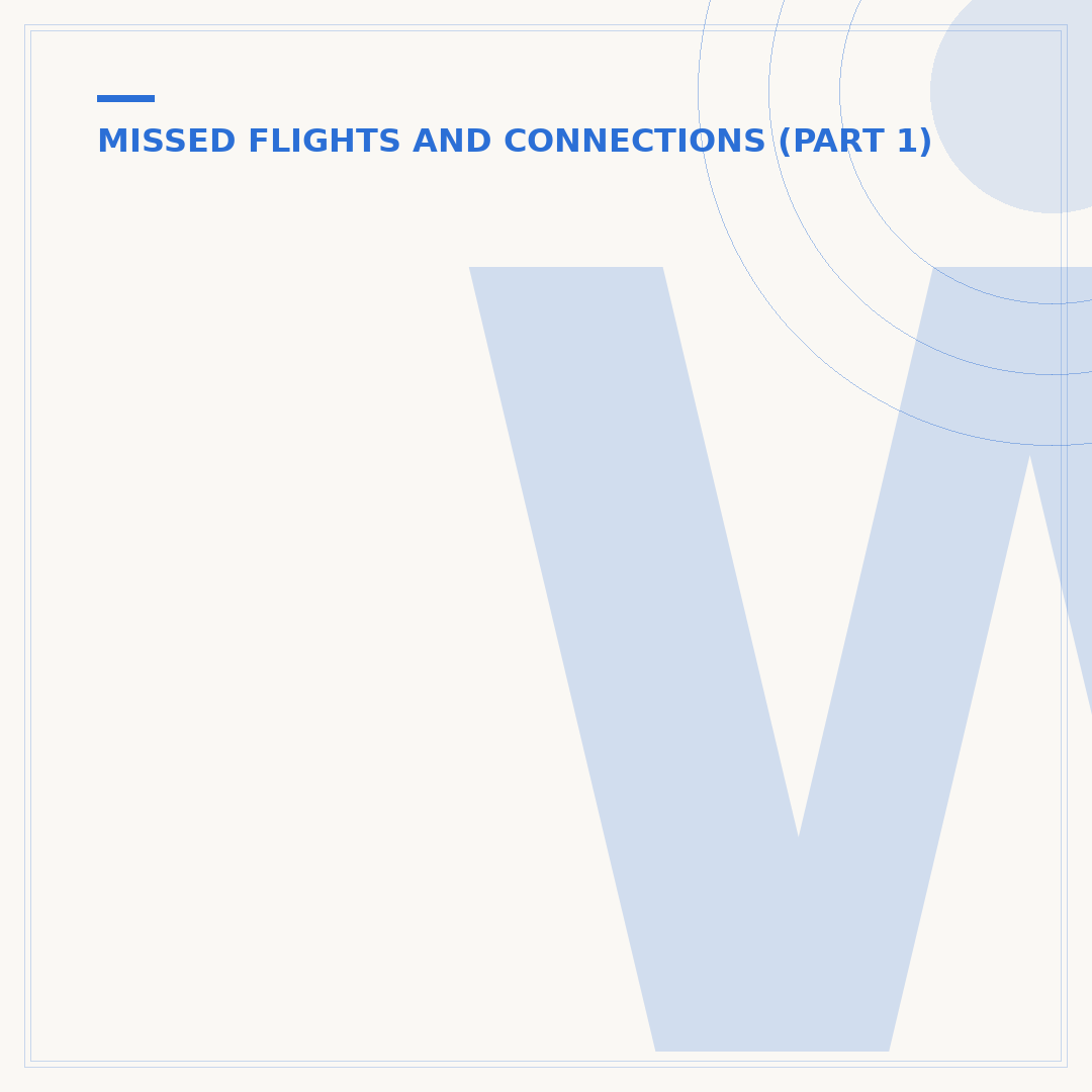 What Happens If I Check In But Miss My Flight?