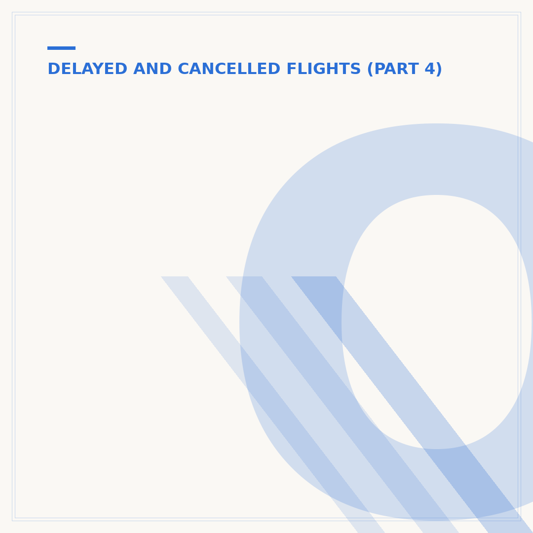 Options When Flight Is Delayed: Your Passenger Rights