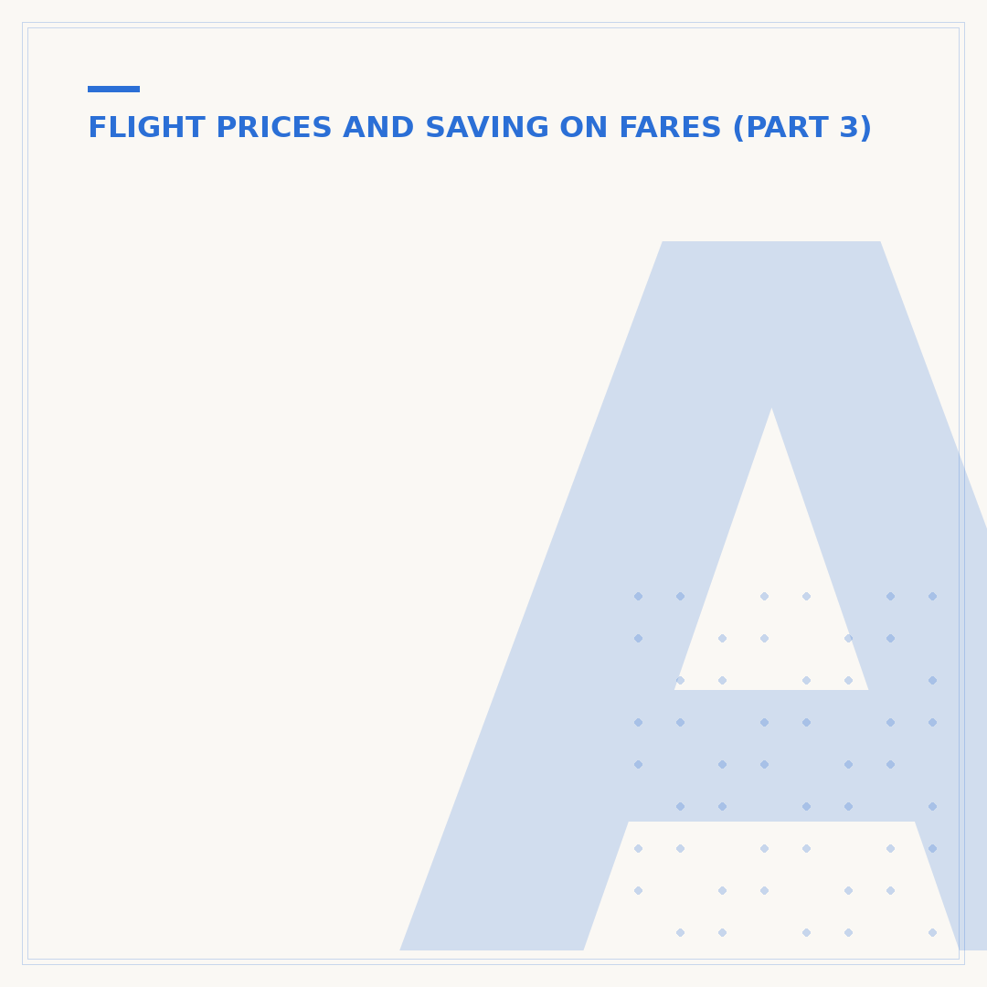 Are There Any Flight Sales Coming Up?
