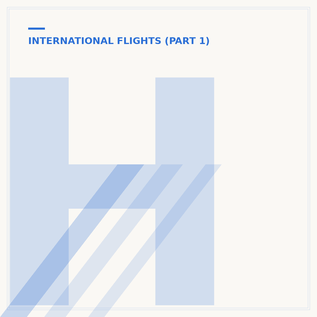 How Many Hours Before Your International Flight?