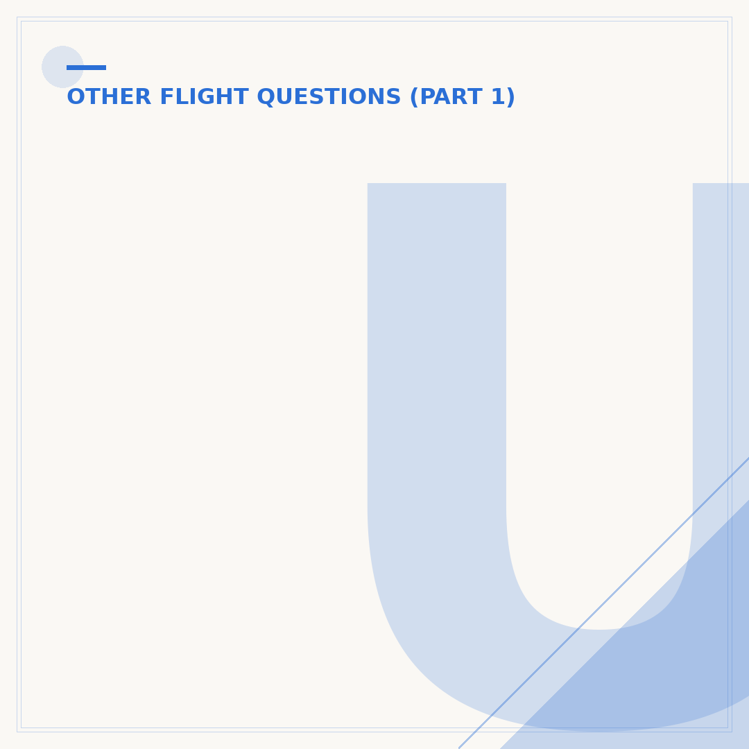 Understanding How Flights Fly and Travel