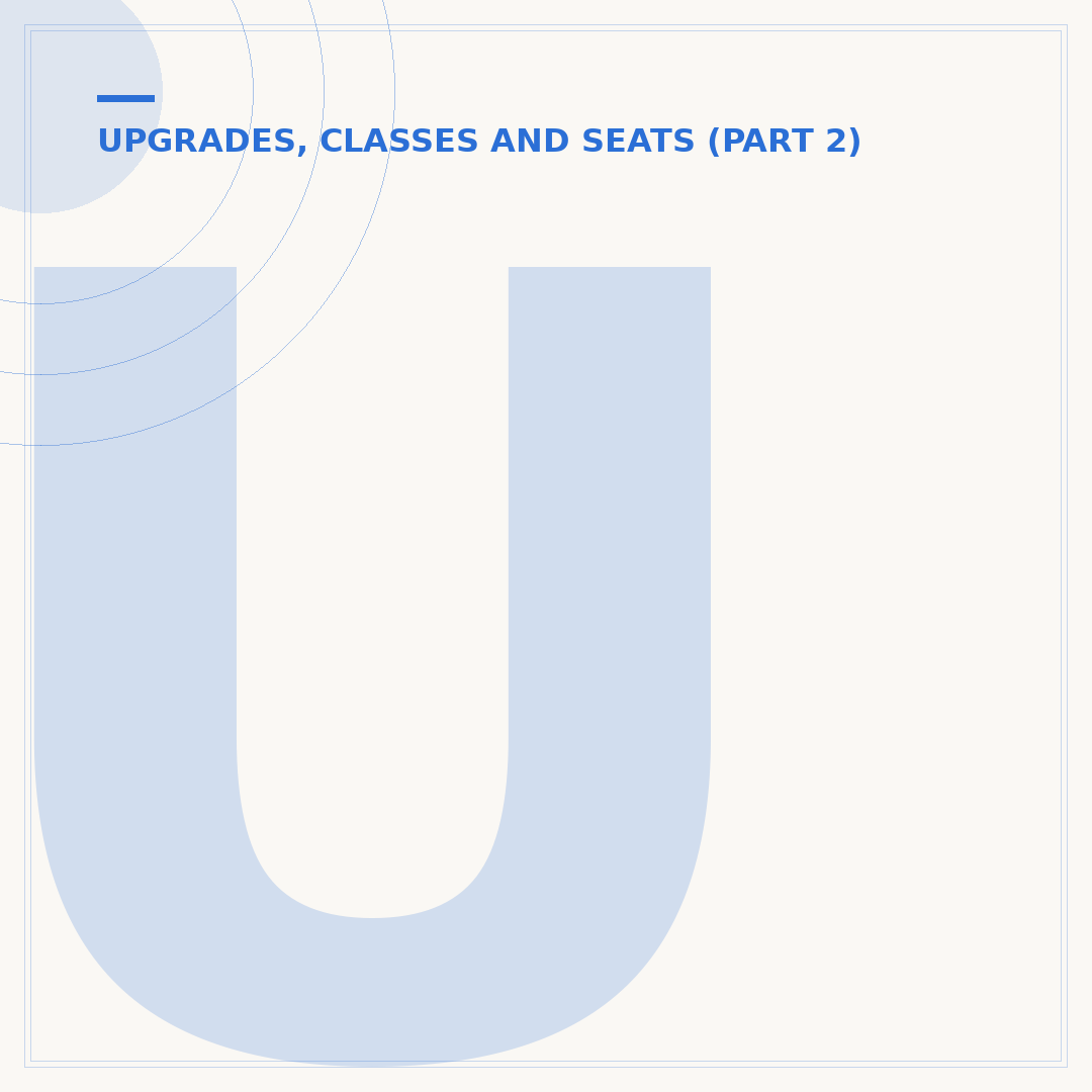 Understanding Flight Classes: How Many Types Are There?