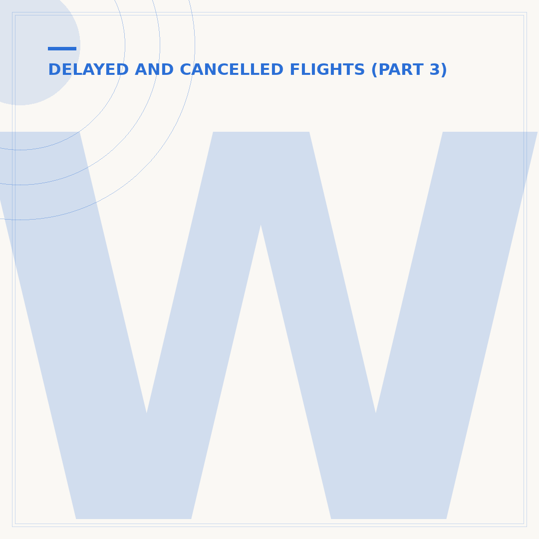 What Is Involuntary Flight Cancellation?