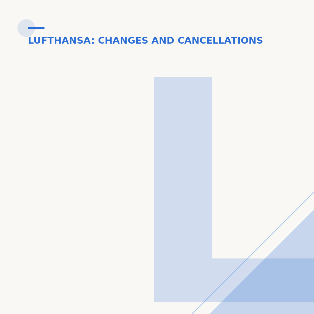 Lufthansa Flight Date Change Costs: What to Expect