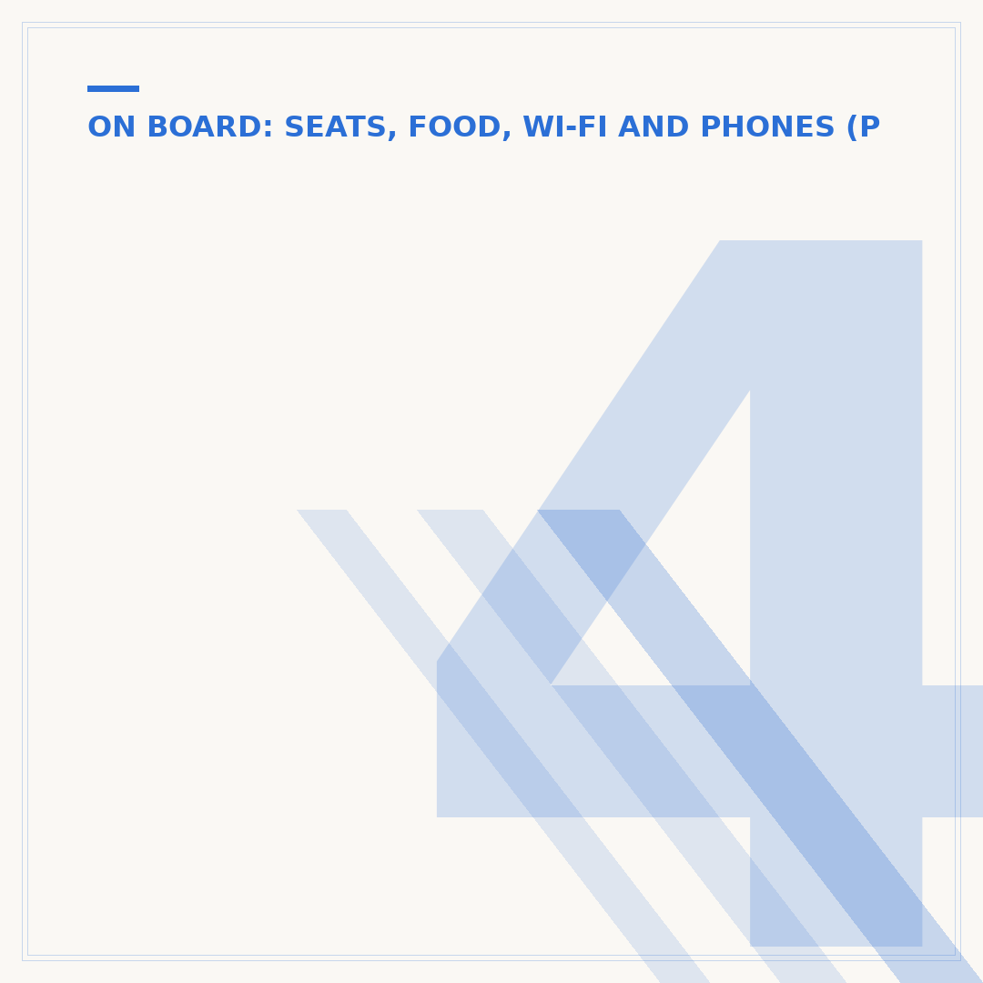 4-Hour Flight: Will You Get a Meal?