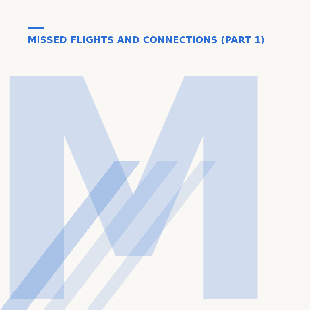 Miss a Flight? What to Do Next