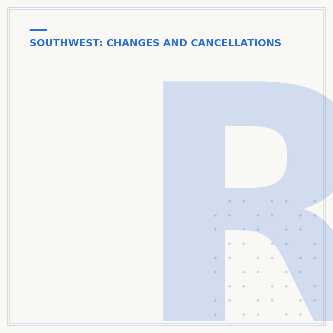 Rebook Southwest Flights When Prices Drop
