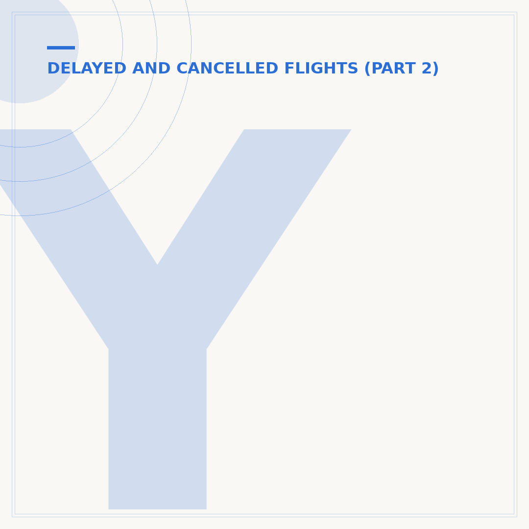 Your Rights When a Flight Is Delayed