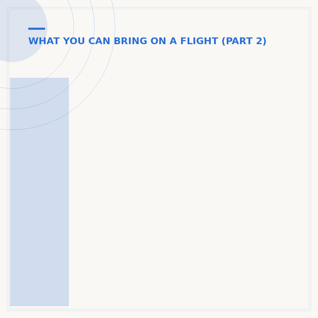 Is Shampoo and Conditioner Allowed in Flight?