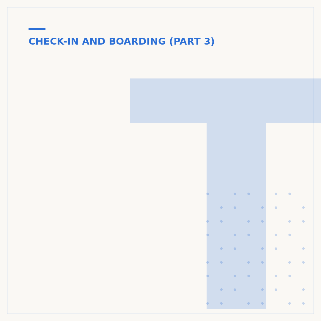 Things to Do Before Boarding a Flight