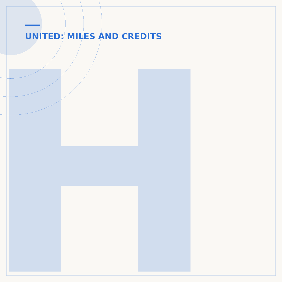 How Many United Air Miles for a Free Flight?