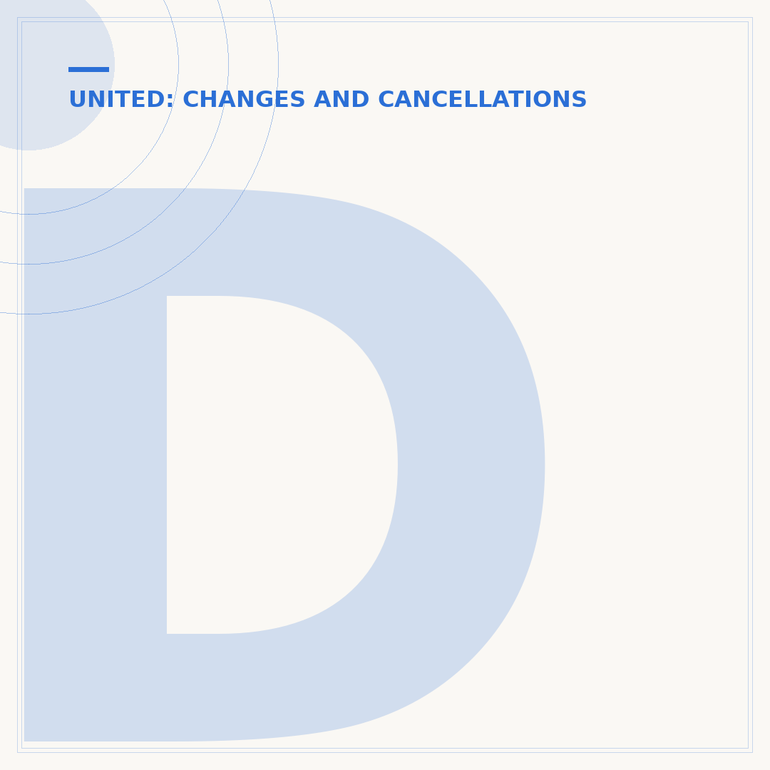 Does United Charge to Cancel a Flight? What to Know
