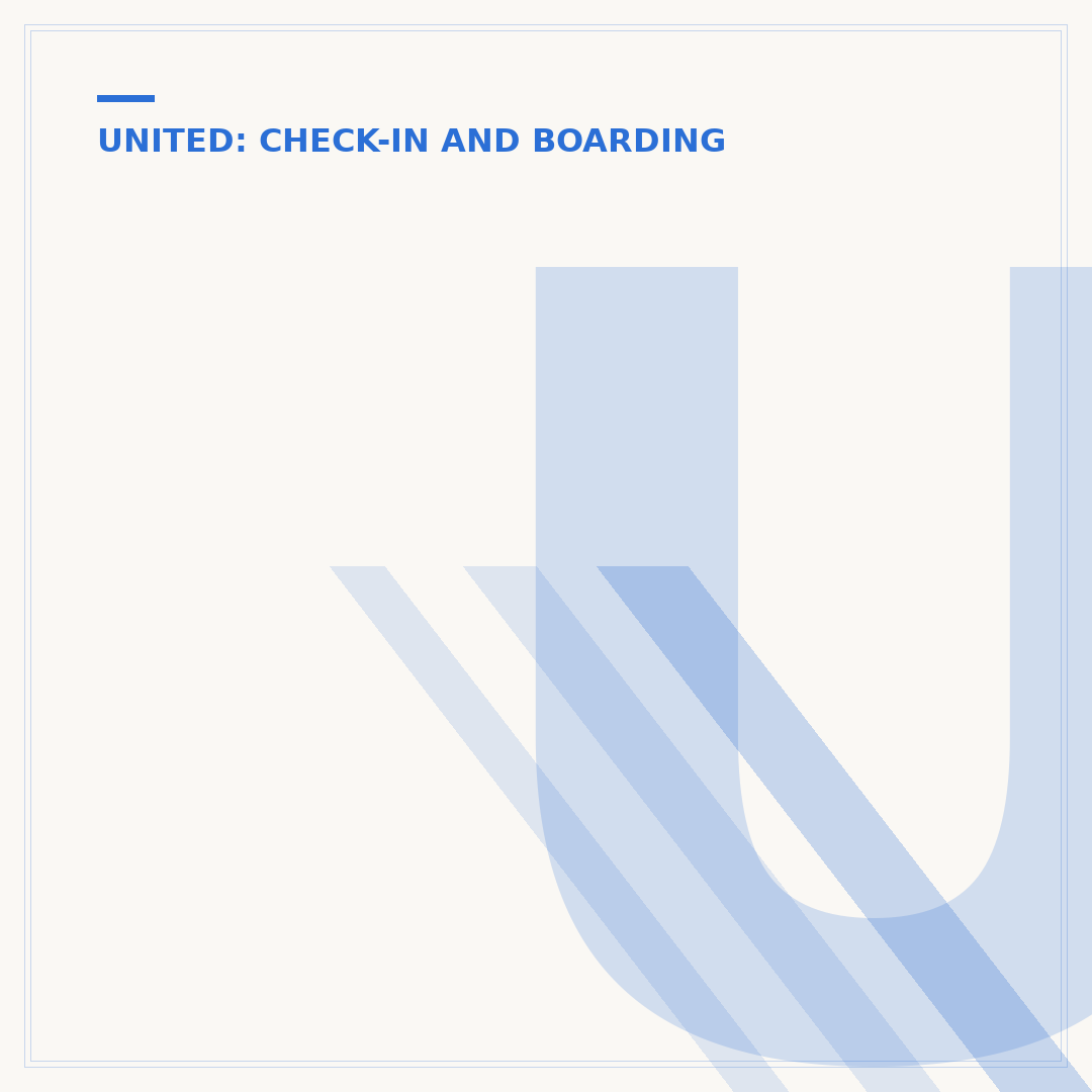 United International Flight Check-In: How Early?