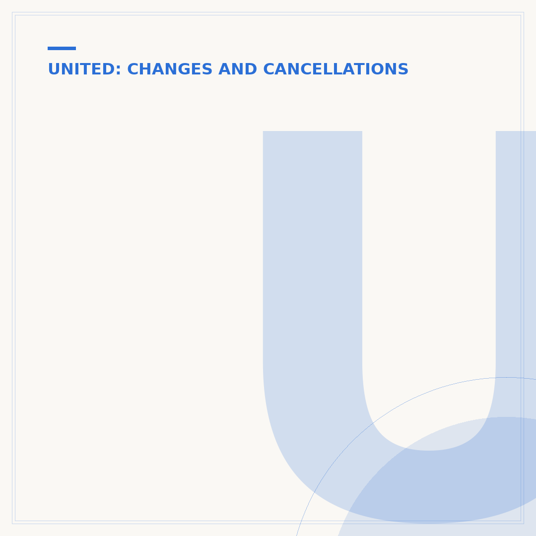 United Airlines Same Day Flight Change Policy Explained