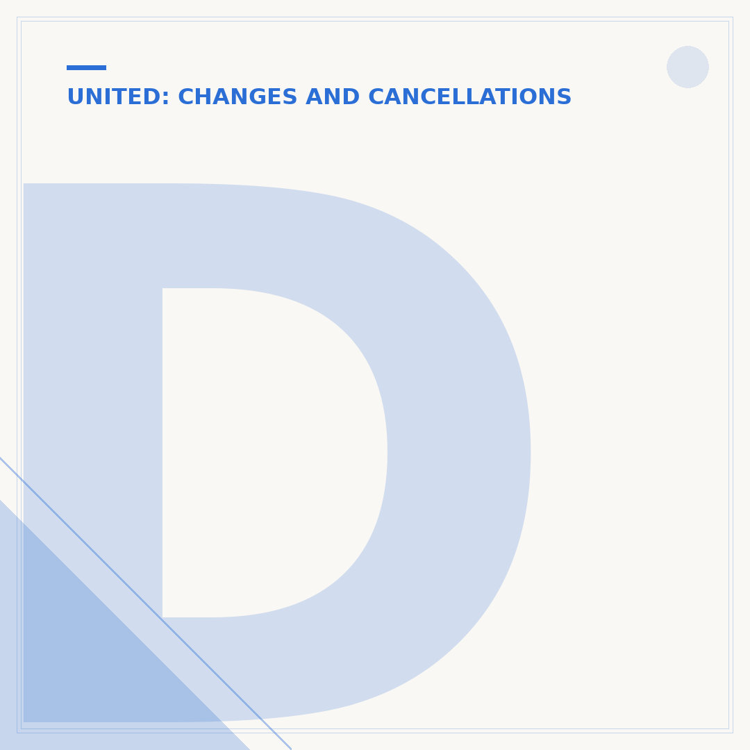 Does United Allow Same-Day Flight Changes?