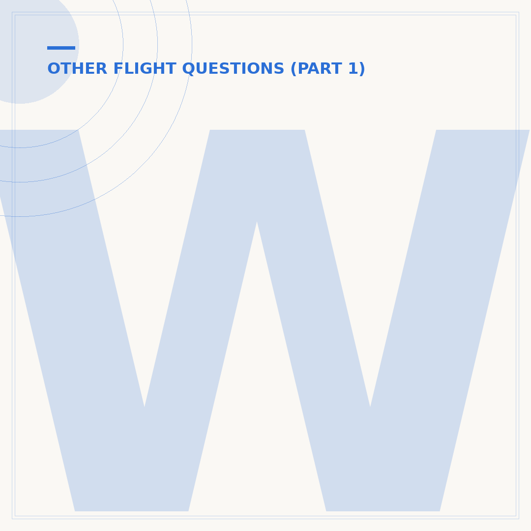 What About the Flight: Understanding Your Options
