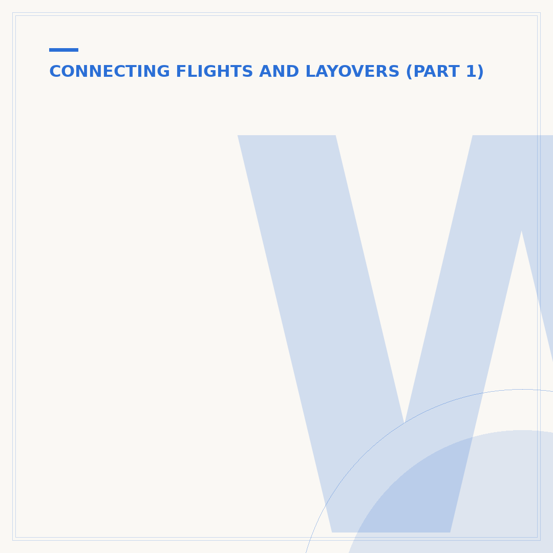 What Does Flight Layover Mean?