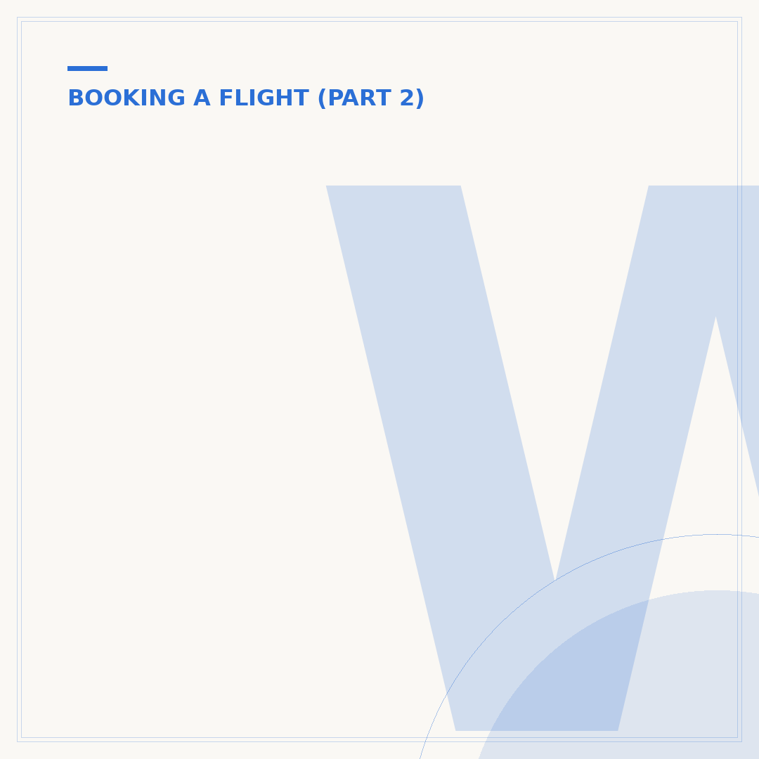 What Is a Flight Reservation?