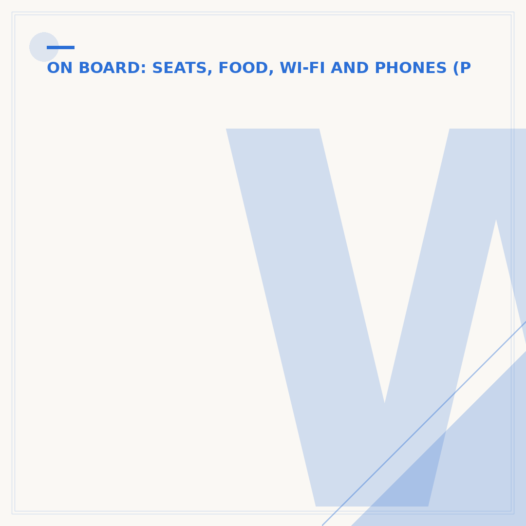 What is a Paid Seat in Flight? Explained