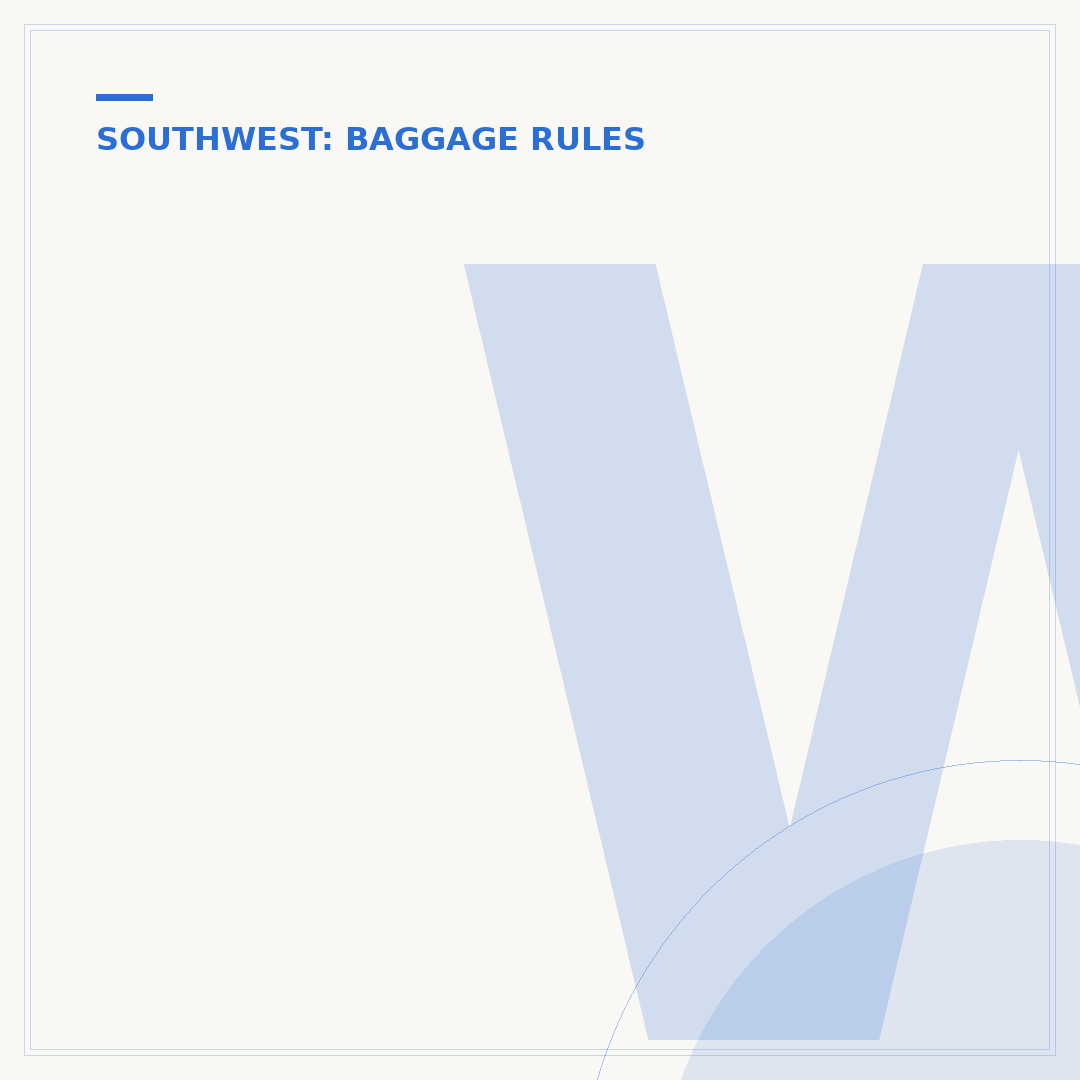 When to Add Bags to Your Southwest Flight
