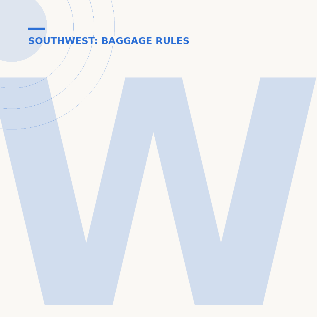 When Can I Add Checked Bags to My Southwest Flight?