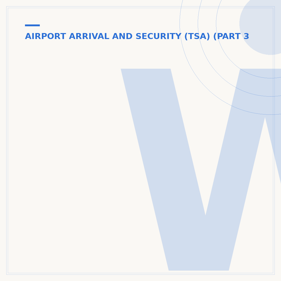 When Should I Go to the Airport for My Flight?
