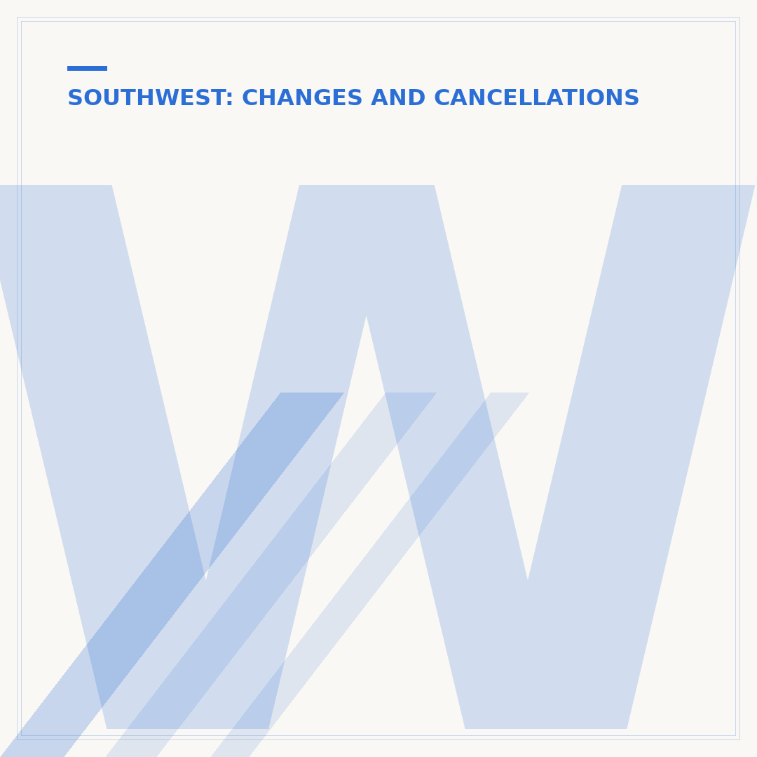 When Can You Cancel a Southwest Flight?