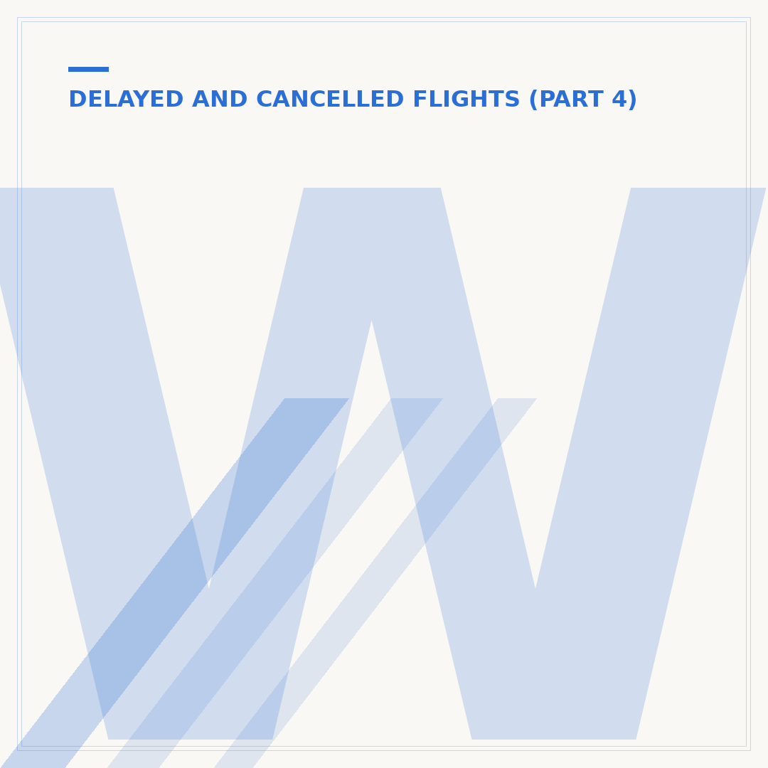 Why Do Flight Delays Happen and What You Can Do