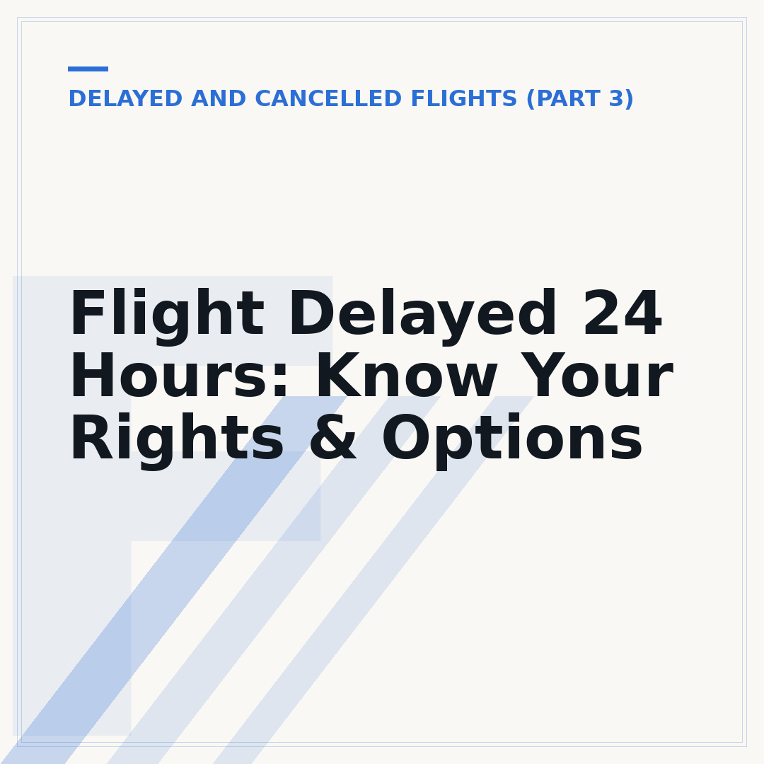 Flight Delayed 24 Hours: Know Your Rights & Options