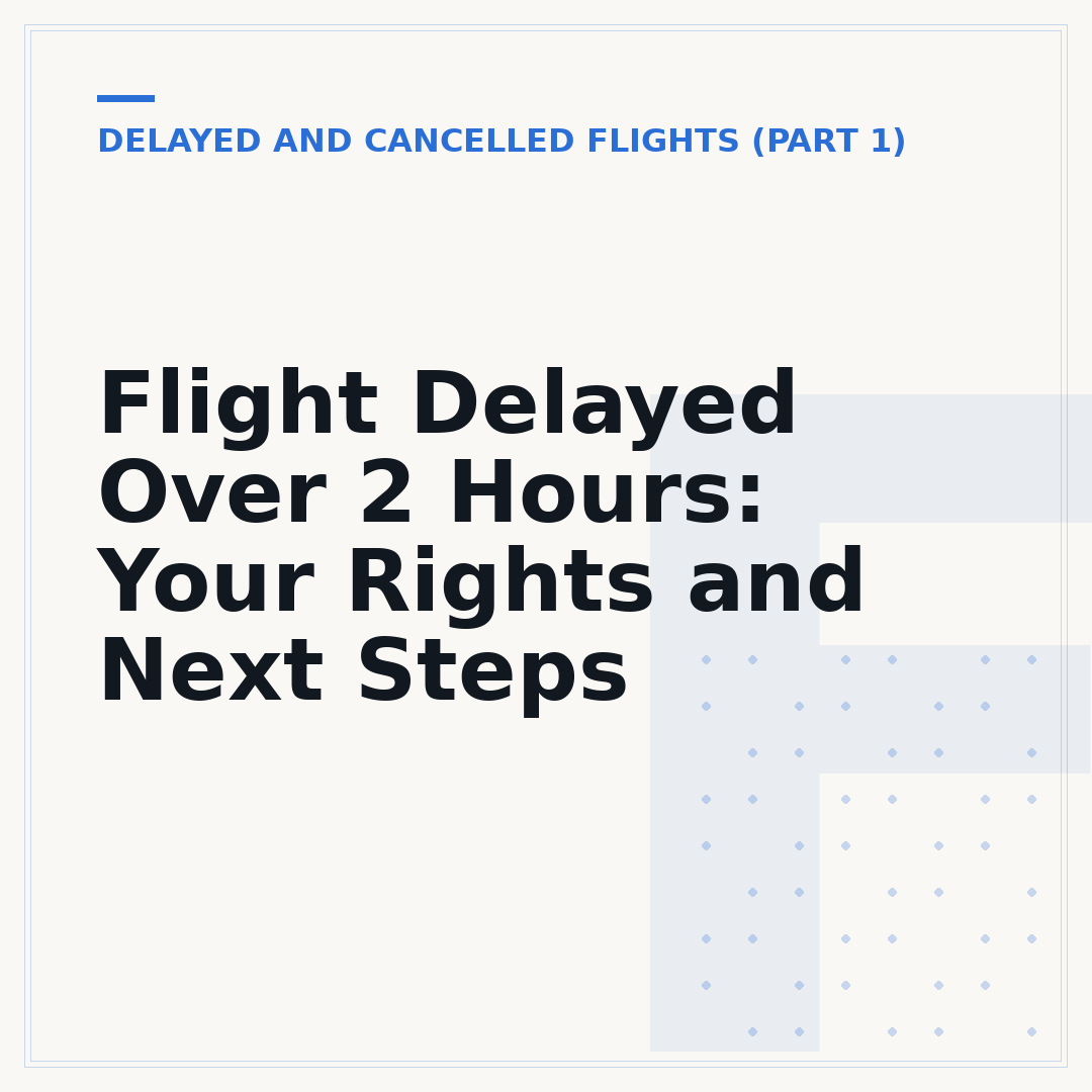 Flight Delayed Over 2 Hours: Your Rights and Next Steps