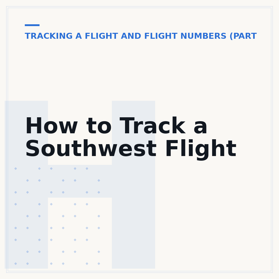 How to Track a Southwest Flight