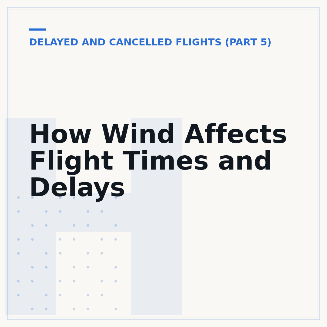 How Wind Affects Flight Times and Delays